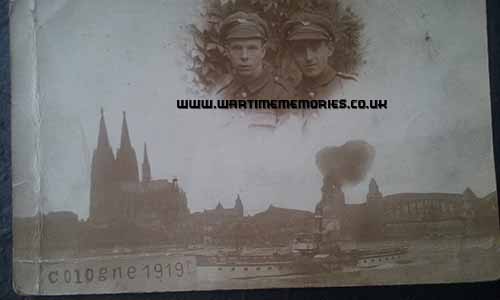 <p>Charles Albert Huntington 15th KOYLI on left. Soldier on right is unknown